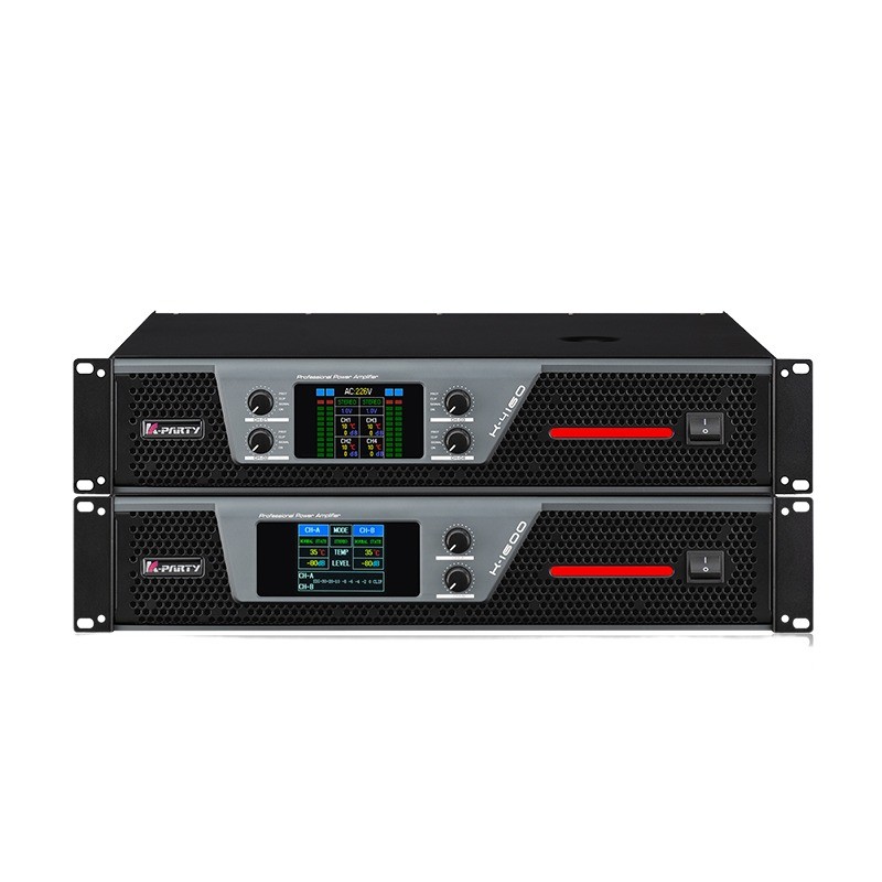Amplificatore di potenza di classe D K Serie Professionale 1000w 800w Amplificatore di potenza